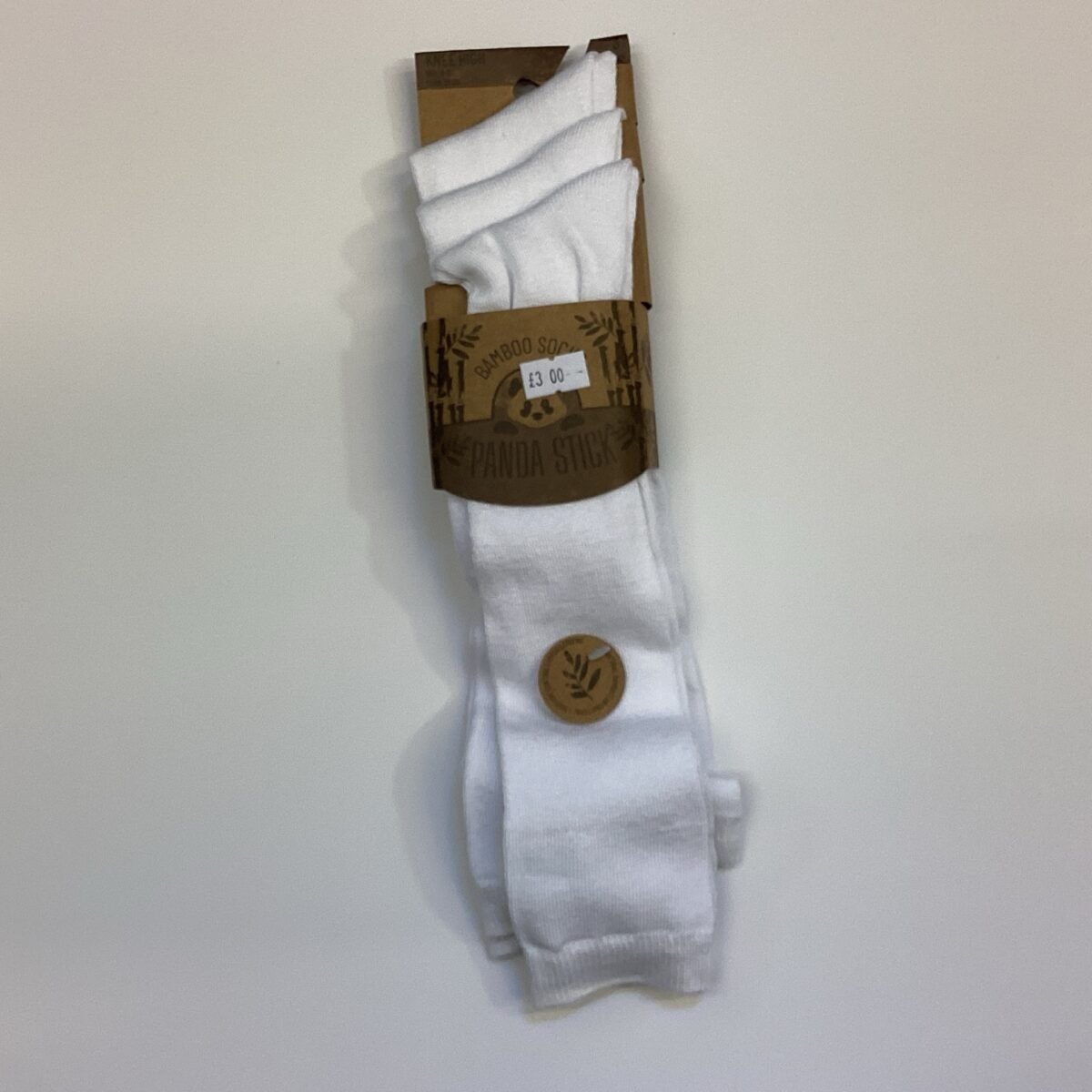 Step into sustainable comfort with our Bamboo Knee Socks in a crisp white 3-pack. Crafted from eco-friendly bamboo material, these socks offer a snug and cozy fit, making them the perfect value pack option for your everyday wear.